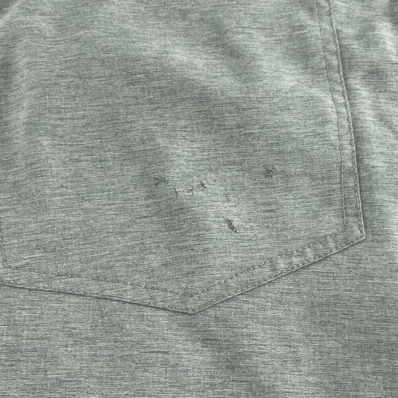 Dunning Mens Gray Golf Pants Size 36/30 Flaw 3482 - Picture 4 of 10